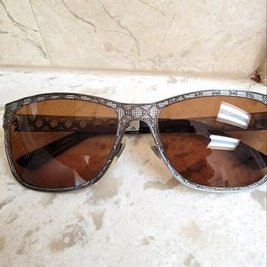 Gucci gunmetal icon sunglasses